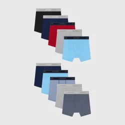 Hanes Boys' 10pk Boxer Briefs - S