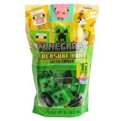Minecraft Creeper Egg Hunt Candy - 1.82oz/12ct