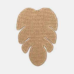 Natural Woven Leaf Placemat - Threshold™