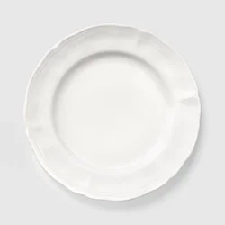 Stoneware Legacy Heirloom Dinner Plate Ivory - Threshold™