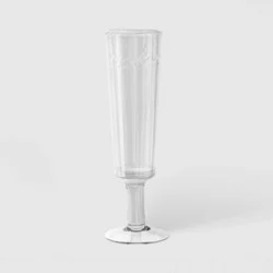 6.18oz Floral Champagne Glass - Threshold™