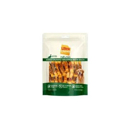 Ultra Chewy Naturals Duck Wrapped and Sweet Potato Dog Treats - 12oz