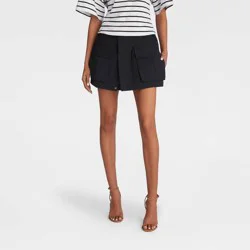 KBB by KAHLANA Women's 'The Cargo Skort' - Black XL