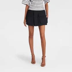 KBB by KAHLANA Women's 'The Cargo Skort' - Black XL