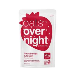 Oats Overnight Strawberries and Breakfast Shake Pouch - 2.7oz