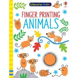 Harper Collins Mini Finger Printing Animals - by Sam Smith (Paperback)