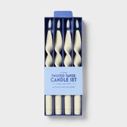 4pk LED Spiral Taper Candles - Spritz™