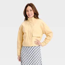 Women's Utility Fashion Jacket - Universal Thread™ Yellow M