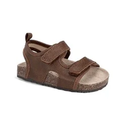Carter's Just One You® Toddler Boys' First Walker Sandals - Brown 3
