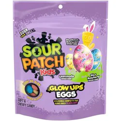 SOUR PATCH KIDS Glow Ups Eggs Soft & Chewy Easter Candy - 8.37oz