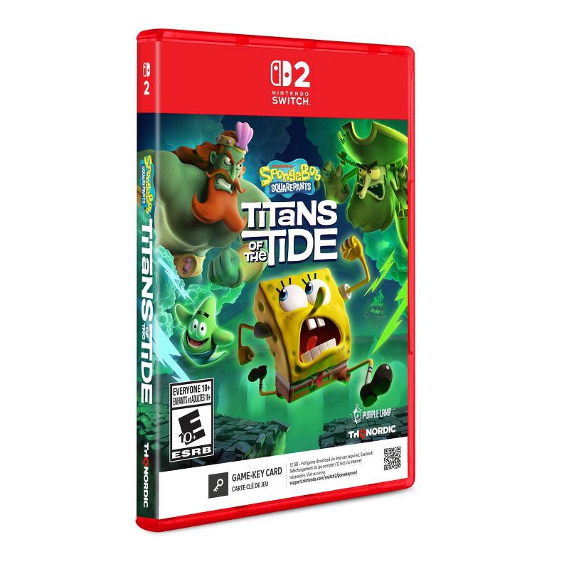 slide 1 of 9, SpongeBob SquarePants: Titans of the Tide - Nintendo Switch 2, 1 ct