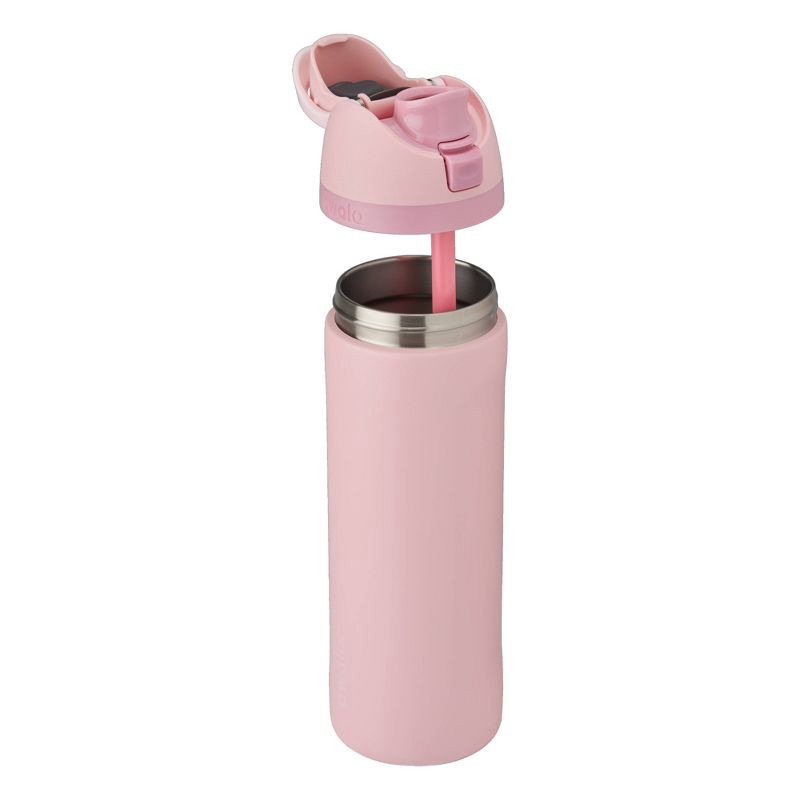 slide 3 of 4, Owala 24oz Stainless Steel FreeSip Water Bottle - Rose Quartz, 24 oz