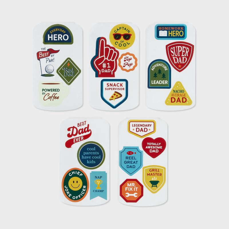slide 1 of 3, Fathers Day Stickers - Spritz™, 1 ct