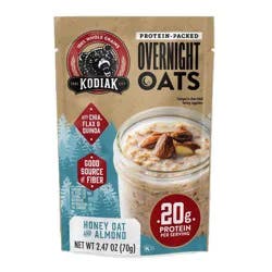 Kodiak Cakes Protein-Packed Honey Oat and Almond Overnight Oats - 2.47oz