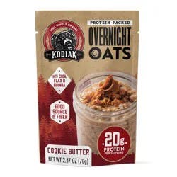 Kodiak Cakes Protein-Packed Cookie Butter Overnight Oats - 2.47oz
