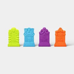4pk Fright Lights Tombstones Outdoor Decorative Sculpture - Hyde and EEK! Boutique™: Halloween