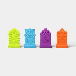 4pk Fright Lights Tombstones Outdoor Decorative Sculpture - Hyde and EEK! Boutique™: Halloween
