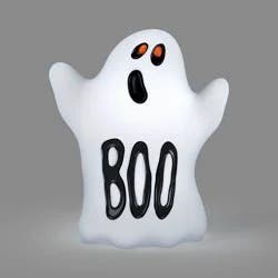 10" Boo Ghost Blow Mold Halloween Decorative Prop White - Hyde and EEK! Boutique™