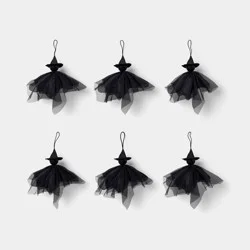 6pc Witch Decorative Accent Set Black - Hyde and EEK! Boutique™: Halloween