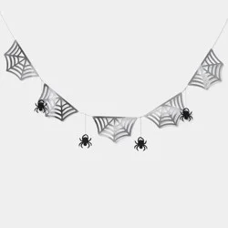 6' Web with Foil Party Banner - Hyde and EEK! Boutique™: Halloween