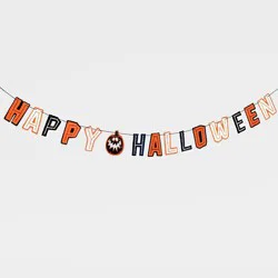 6' 'Happy Halloween' Word Garland - Hyde and EEK! Boutique™