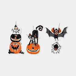 30"x13.5" 3pk Characters Large Paper Wall Décor - Hyde and EEK! Boutique™: Halloween