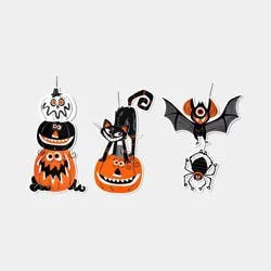 30"x13.5" 3pk Characters Large Paper Wall Décor - Hyde and EEK! Boutique™: Halloween