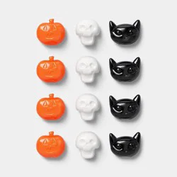 12ct Squishies Non-Candy Party Favor Trick or Treat Black/White/Orange - Hyde and EEK! Boutique™: Halloween