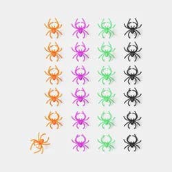 24ct Spider Rings Non-Candy Party Favor Trick or Treat - Hyde and EEK! Boutique™: Halloween