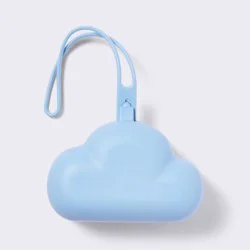 Silicone Paci Pod - Cloud - Blue - Cloud Island™: BPA-Free, Lightweight Design, Pacifier Case
