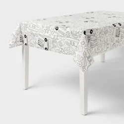 First Day of School Color Your Own Table Cover - Spritz™