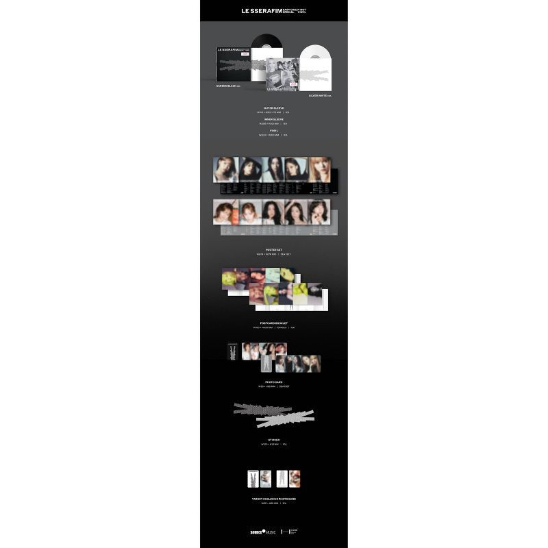 slide 2 of 2, Universal Music Group LE SSERAFIM - 'EASY-CRAZY-HOT' SPECIAL VINYL (Target Exclusive, 2 Vinyl), 1 ct