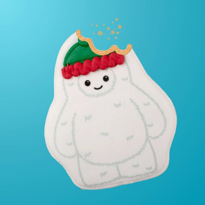 slide 4 of 4, Gigglescape decocookies Hand Decorated Yeti Cookie - 2.2oz, 2.2 oz