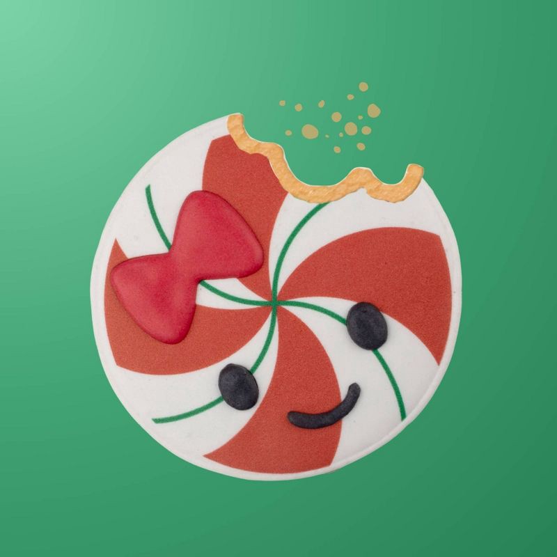 slide 4 of 4, Gigglescape decocookies Hand Decorated Swirl Patty Cookie - 2.2oz, 2.2 oz