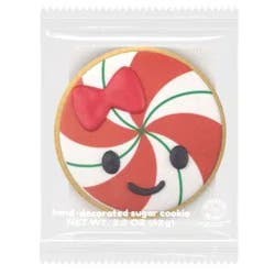 Gigglescape decocookies Hand Decorated Swirl Patty Cookie - 2.2oz