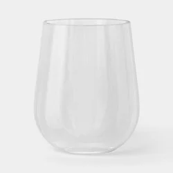 15 fl oz Stemless Wine Glass Tritan - Threshold™