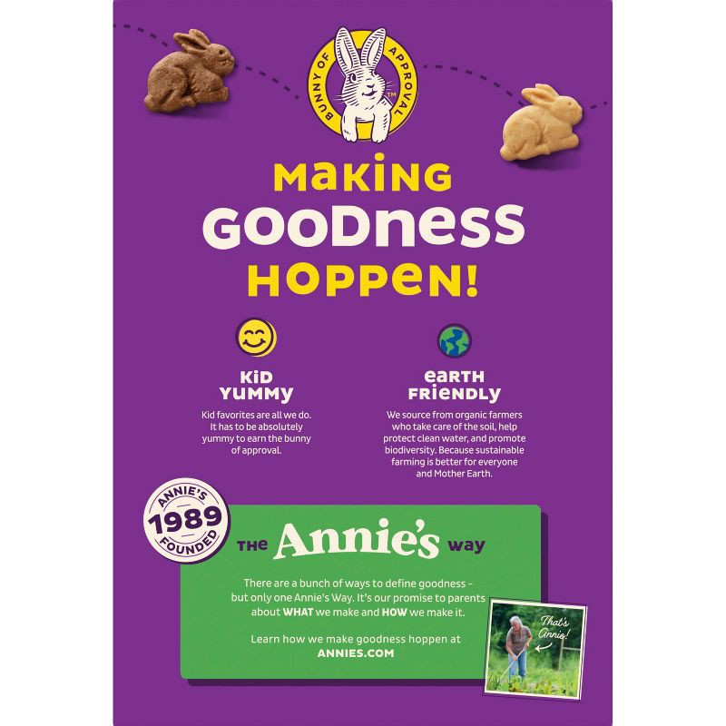 slide 6 of 6, Annie's Gluten Free Cocoa & Vanilla Bunny Grahams Cookies - 6.75oz, 6.75 oz