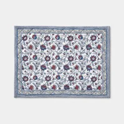 Floral and Chambray Double Sided Placemat - Threshold™