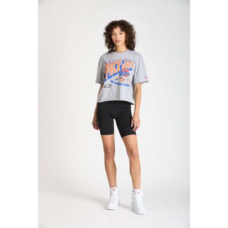 slide 1 of 4, Warner Bros. Space Jam x NCAA March Madness Adult Cropped T-Shirt - L, 1 ct