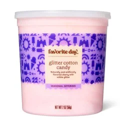 Glitter Cherry Cotton Candy - 2oz - Favorite Day™