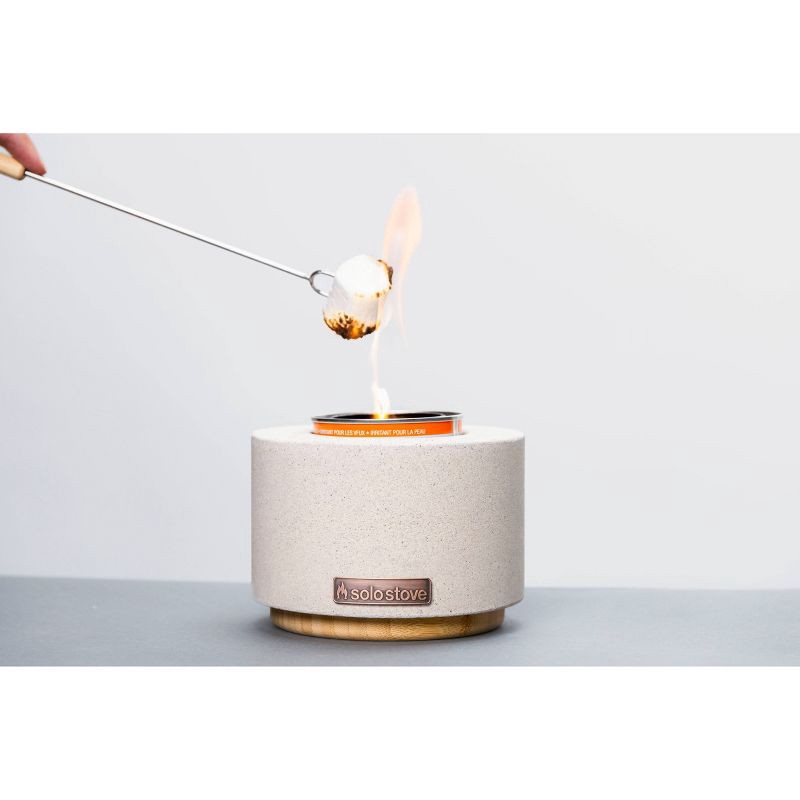 slide 2 of 8, Solo Stove S'mores Outdoor Tabletop Fireplace Beige, 1 ct