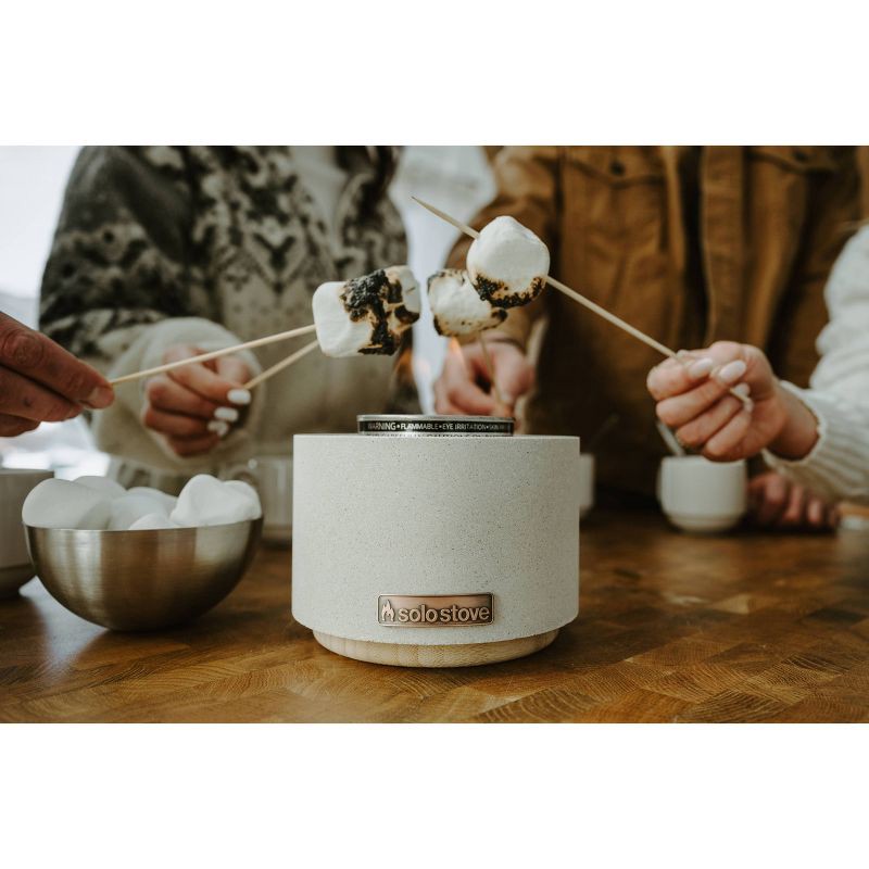slide 8 of 8, Solo Stove S'mores Outdoor Tabletop Fireplace Beige, 1 ct
