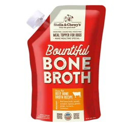 Stella & Chewy's Beef Flavor Bountiful Bone Broth Wet Dog Food - 16oz