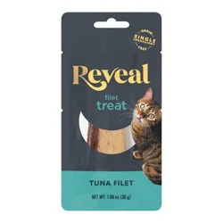 Reveal Pet Food Tuna Fillet Cat Treats - 1.06oz