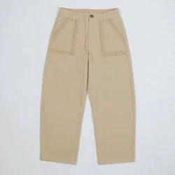 Owillo® Girls' Ladder Trim Pants - Khaki XL