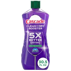 Cascade Clean + Dry Booster Dishwasher Rinse Aids - 30.5 fl oz