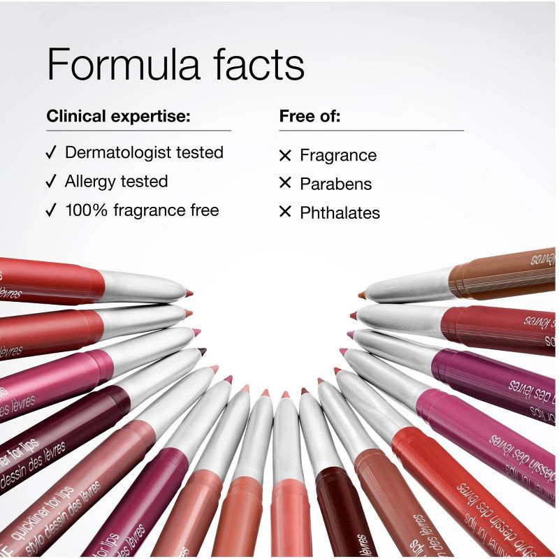 slide 3 of 5, Clinique Quickliner for LipsNude Honey, 1 ct