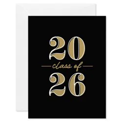 American Greetings 10ct Blank Graduation Card Pack, Class of 2026, Includes Envelopes
