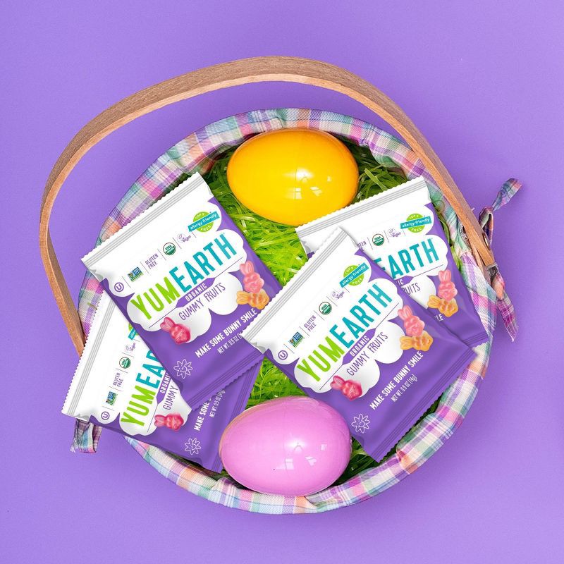 slide 6 of 8, YumEarth Fruit Snacks Easter Original Gummy Box - 10oz/20ct, 20 ct; 10 oz