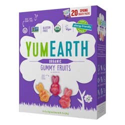 YumEarth Fruit Snacks Easter Original Gummy Box - 10oz/20ct